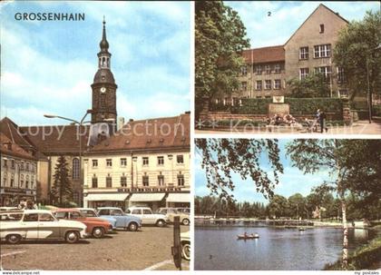 Grossenhain Sachsen Karl-Marx-Platz VVN Gedenkestaette Gondelteich