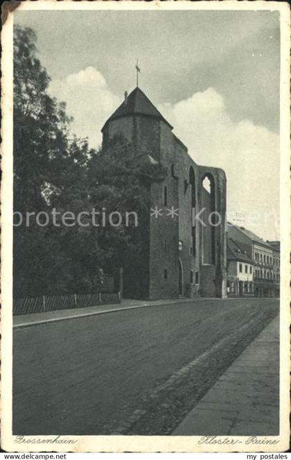 Grossenhain Sachsen Kloster-Ruine