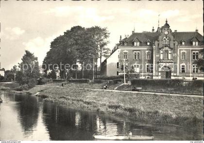 Grossenhain Sachsen Seeufer mit FDJ Haus