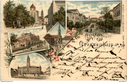 Gruss aus Grossenhain - Litho