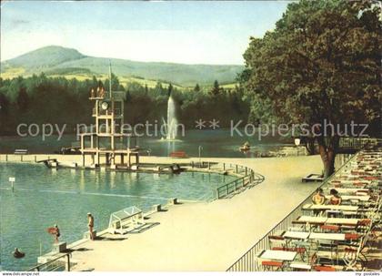 Grossschoenau Sachsen Waldstrandbad