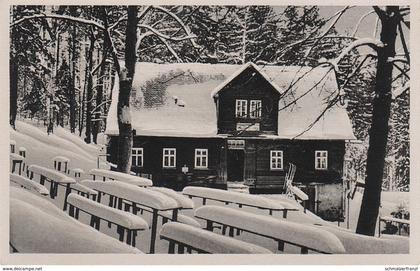 AK Köhlerhütte Gasthof a Fürstenbrunn Schwarzenberg Waschleithe Langenberg Grünhain Raschau Schwarzbach Erzgebirge
