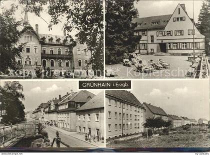 Gruenhain Erzgebirge Ortsansichten