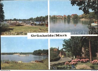 Gruenheide Mark Altbuchhorst anlegestelle Am Peetzsee Fangschleuse Werlsee Karl