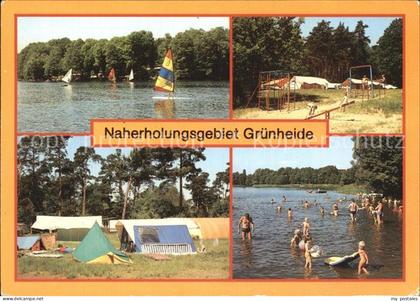 Gruenheide Mark Werlsee Campingplatz Moellensee Peetzsee
