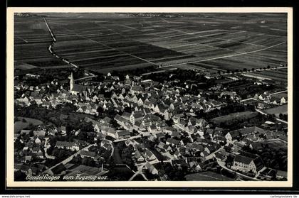 AK Gundelfingen, Teilansicht, Fliegeraufnahme