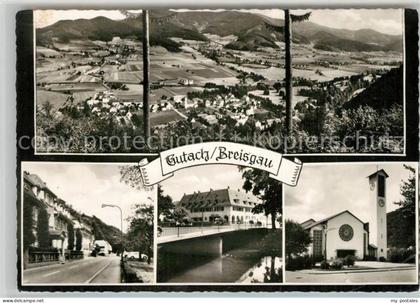 Gutach Breisgau Panoramen Kirche
