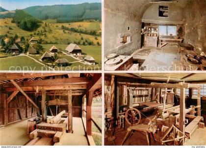 Gutach Breisgau Schwarzwaelder Freilichtmuseum Vogtsbauernhof im Gutachtal Schwa