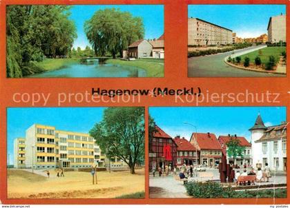 Hagenow Am Muehlteich AWG Neue Heimat Polytechn Oberschule Rud Breitscheid Platz