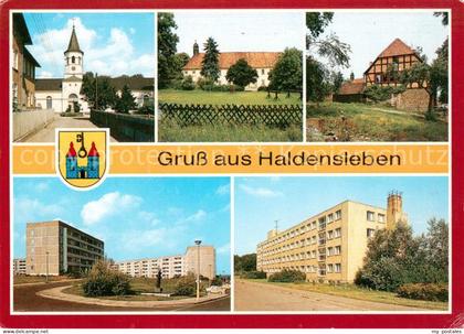 Haldensleben Kirche Berufsschule Friedrich Engels oelmuehle Sueplinger Berg Feie
