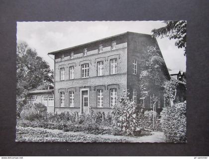 Echtfoto AK 1960er Jahre Halle in Westfalen Erholungsheim Paulinenheim 4801 Hörste Stockkämpen