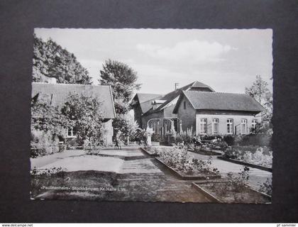 Echtfoto AK 1960er Jahre Halle in Westfalen Erholungsheim Paulinenheim 4801 Hörste Stockkämpen