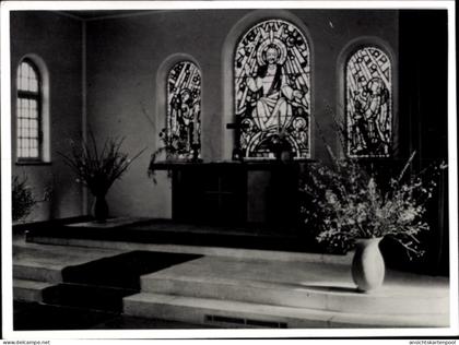 CPA Hamburg Eimsbüttel Lokstedt, Altarraum im Kirchsaal
