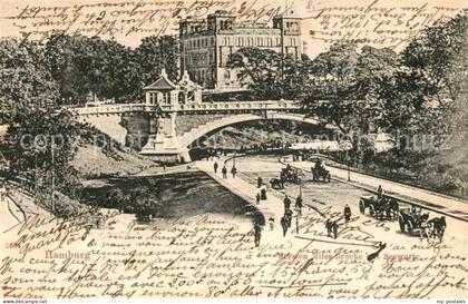 HAMBURG  CITY Kersten Miles Bruecke mit Seewarte