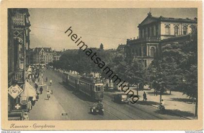 Hannover - Georgstrasse - Strassenbahn - Verlag Dr. Müller Hannover