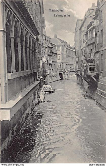 Hannover (NI) Leinepartie Verlag Georg Kugelmann, Hannover 1906