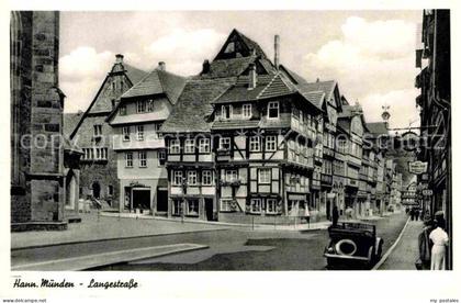 Hannoversch Muenden Langestrasse