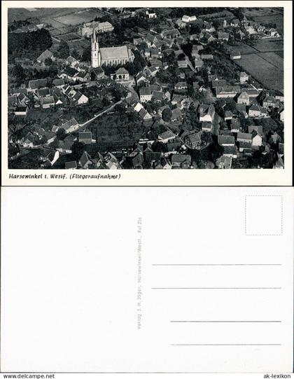 Ansichtskarte Harsewinkel Luftbild 1964