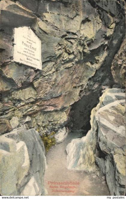 Hartenstein Prinzenhoehle Hoehleneingang *