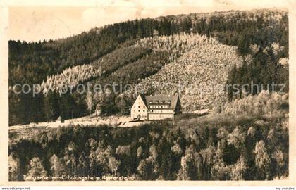 Hartenstein Zwickau Bergarbeiter Erholungsheim
