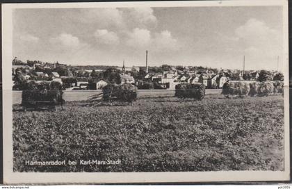 HARTMANNSDORF bei Karl-Marx-Stadt - gelaufen 1962 ( AK 7122 )