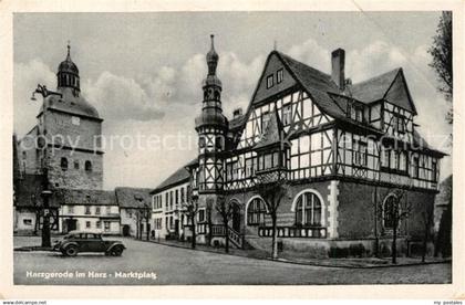 Harzgerode Marktplatz