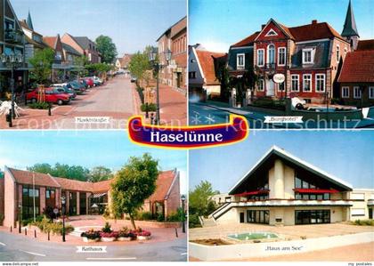 Haseluenne Marktplatz Burghotel Haus am See