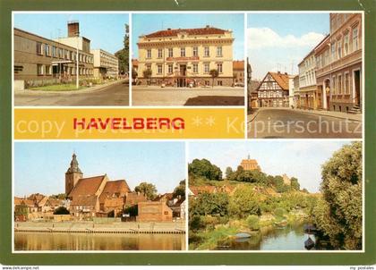 Havelberg Kreiskrankenhaus Rathaus Scabellstrasse Stadtkirche Dombergblick