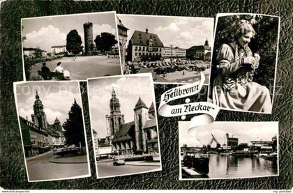 Heilbronn Neckar Bollwerksturm Rathaus Kaethchen von Heilbronn Kirchbrunnenstras