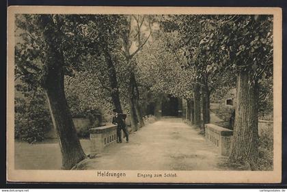 AK Heldrungen, Eingang zum Schloss