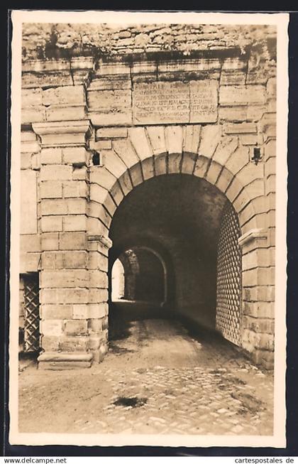 AK Heldrungen, Wasserschloss, Schlosstor