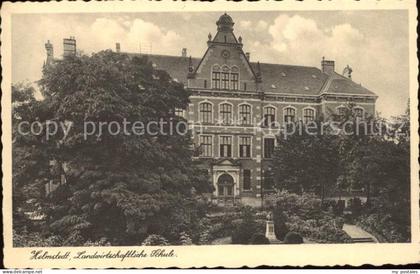 Helmstedt Niedersachsen Landwirtschaftl.Schule