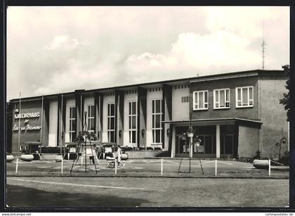 AK Henningsdorf bei Berlin, Kulturhaus der Stahl- und Walzwerker