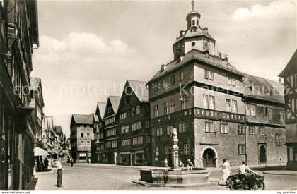 Herborn Hessen Marktplatz Brunnen