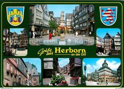 Herborn Hessen Ortspartien Fachwerk