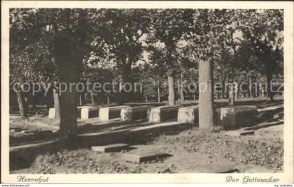 Herrnhut Der Gottesacker