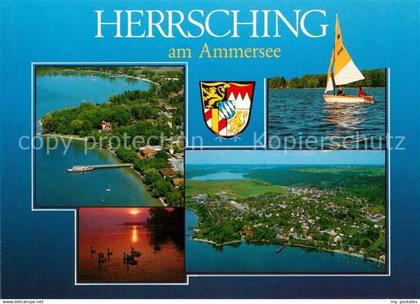 Herrsching Ammersee Fliegeraufnahme