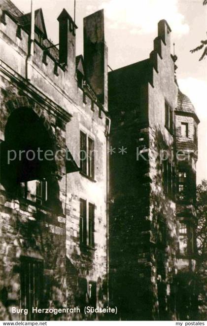Herzogenrath Burg Suedseite