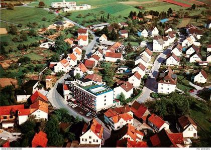 Beerfelden Odenwald Fliegeraufnahme mit Hotel Odenwald