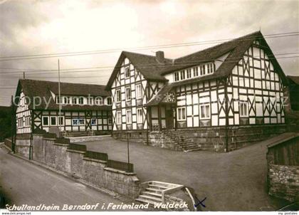 Berndorf Twistetal Schullandheim Fachwerk