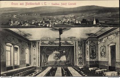 CPA Bleidenstadt Taunusstein Hessen, Saalbau, Panorama