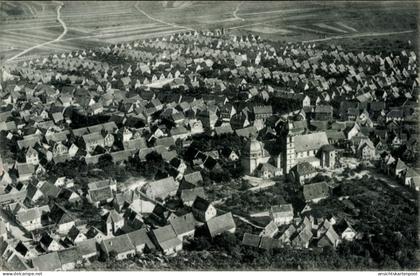 CPA Bürstadt in Hessen, Fliegeraufnahme