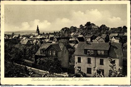 CPA Windecken Nidderau Main-Kinzig-Kreis, Teilansicht der Ortschaft