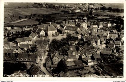 CPA Ziegenhain Schwalmstadt in Hessen, Fliegeraufnahme