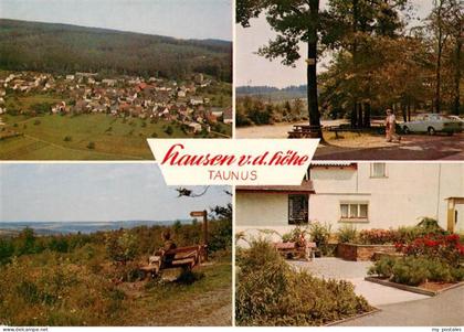 Hausen Hoehe Taunus Fliegeraufnahme Naturpark Rhein Taunus Gaststaette