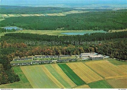 Herbstein Vogelsbergkreis Hessen Kolping-Feriendorf Bungalows Wald See Felder Lu