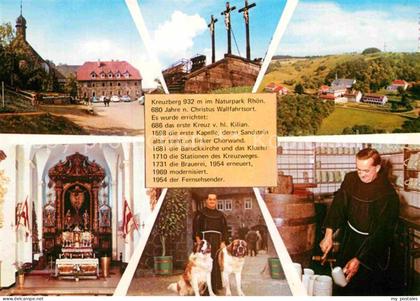 Kreuzberg Rhoen Naturpark Rhoen Brauerei Kapelle Bernhardiner Hunde