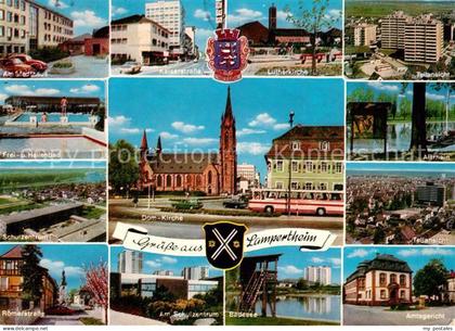 Lampertheim Bergstrasse Stadthaus Lutherkirche Freibad Domkirche Roemerstr Schul