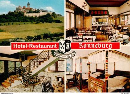 Ronneburg Hessen Hotel Restaurant Ronneburg Restaurant Treppenaufgang Hotelzimme