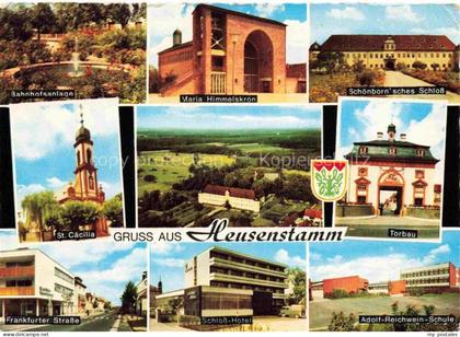 Heusenstamm Bahnhofsanlagen Maria Himmelskron Schoenbornsches Schloss St Caecili